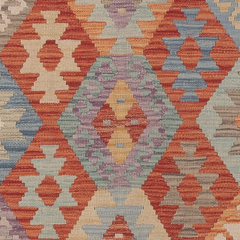 Kelim Maimene Teppich 177x243cm - mehrfarbig