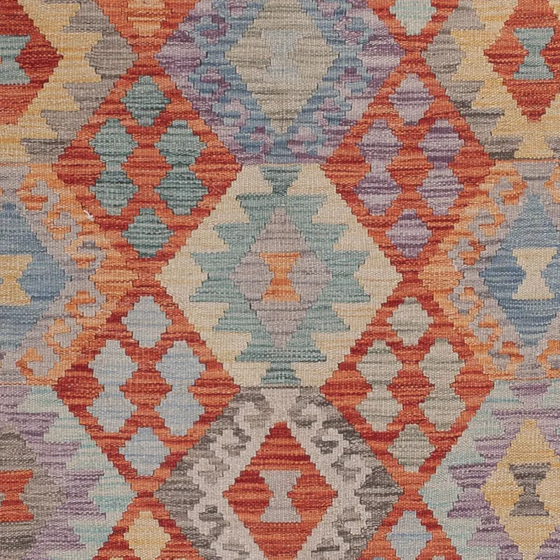 Kelim Maimene Teppich 177x248cm - mehrfarbig
