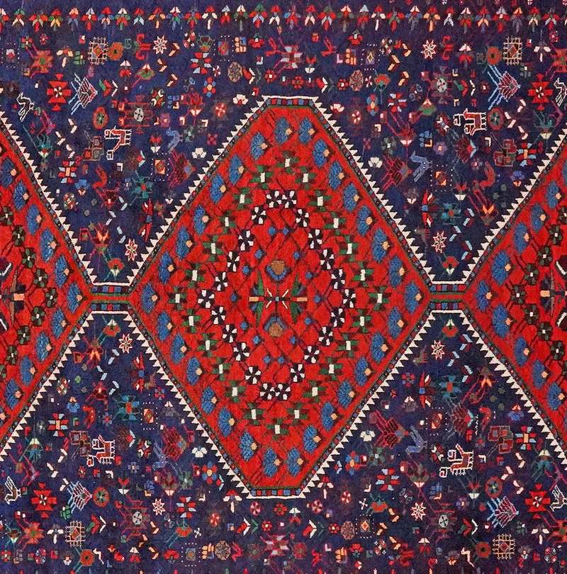 Boynat · Handgeknüpft – Blau, 330x236 cm