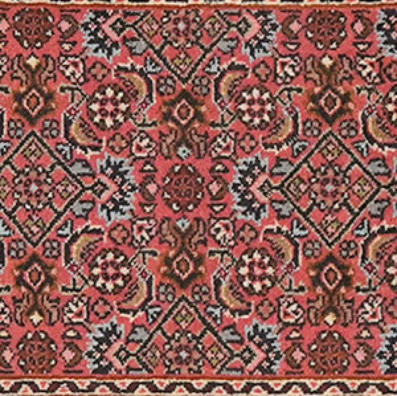 Bidjar Zandjan · Handgeknüpft – Rot, 61x44 cm