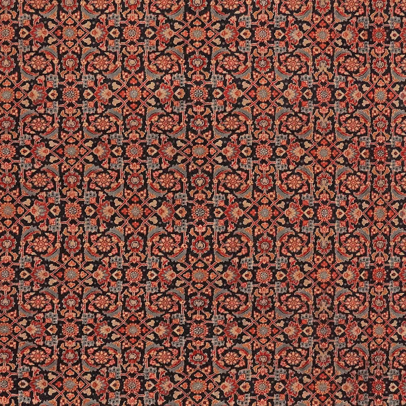 Tabriz 40 Raj · Handgeknüpft – Blau, 210x200 cm