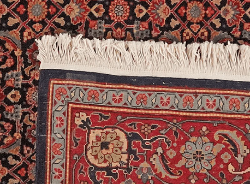 Tabriz 40 Raj · Handgeknüpft – Blau, 210x200 cm