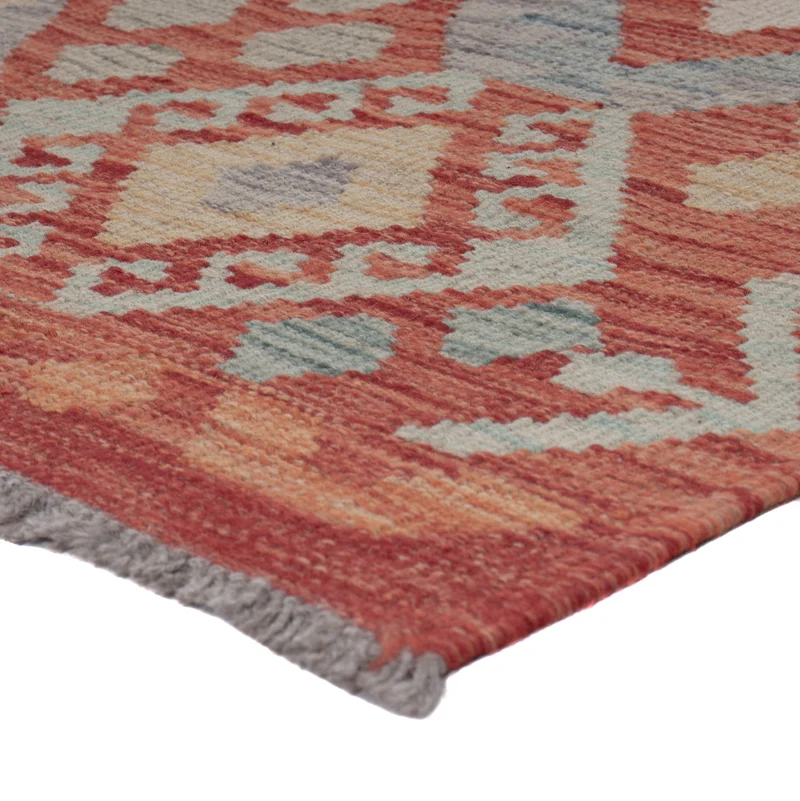 Kelim Maimene Teppich 84x246cm - mehrfarbig