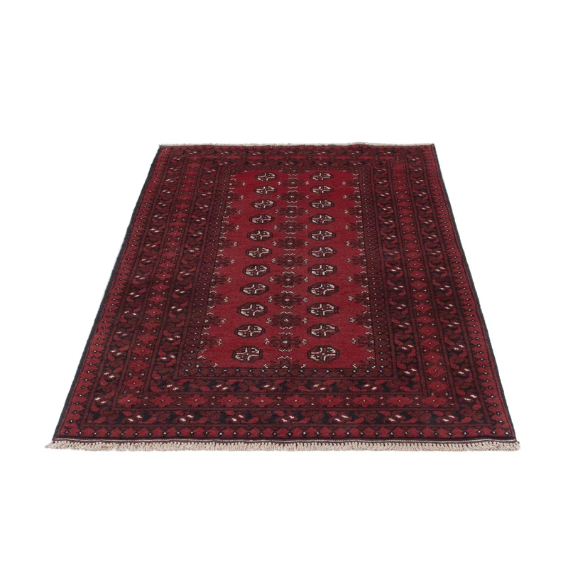 Läufer Afghan - Filpa - 98 x 190 cm - dunkelrot