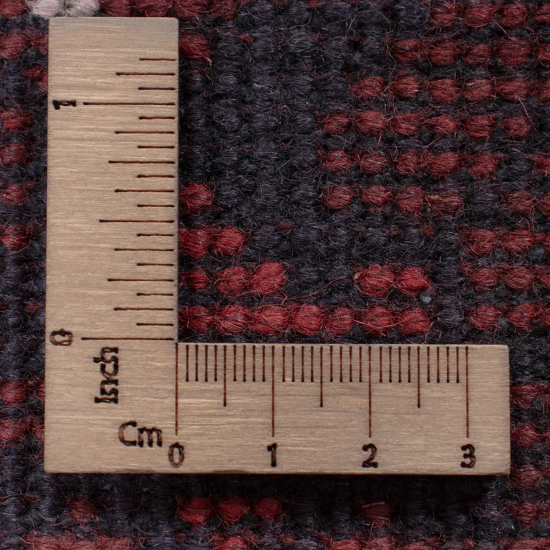 Läufer Afghan - Filpa - 98 x 190 cm - dunkelrot