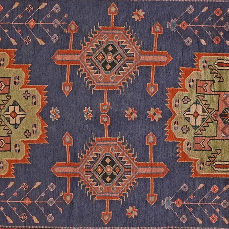 Ardebil · Handgeknüpft – Blau, 320x131 cm