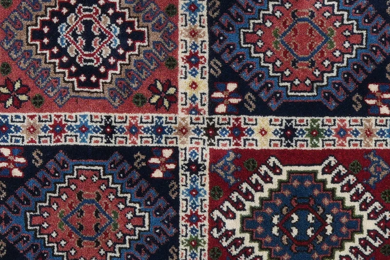 Yalameh · Handgeknüpft – Bunt, 146x101 cm