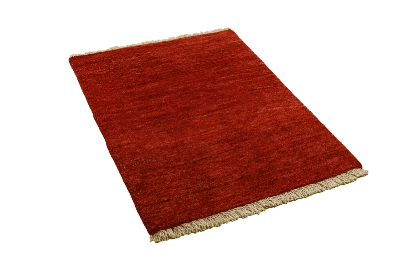 Gabbeh · Handgeknüpft – Rot, 93x67 cm