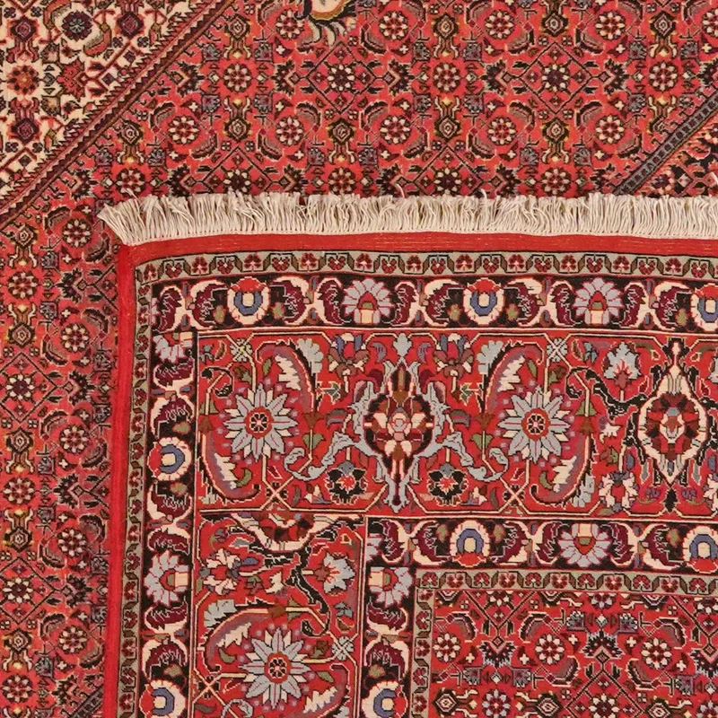 Bidjar · Handgeknüpft – Rot, 402x302 cm