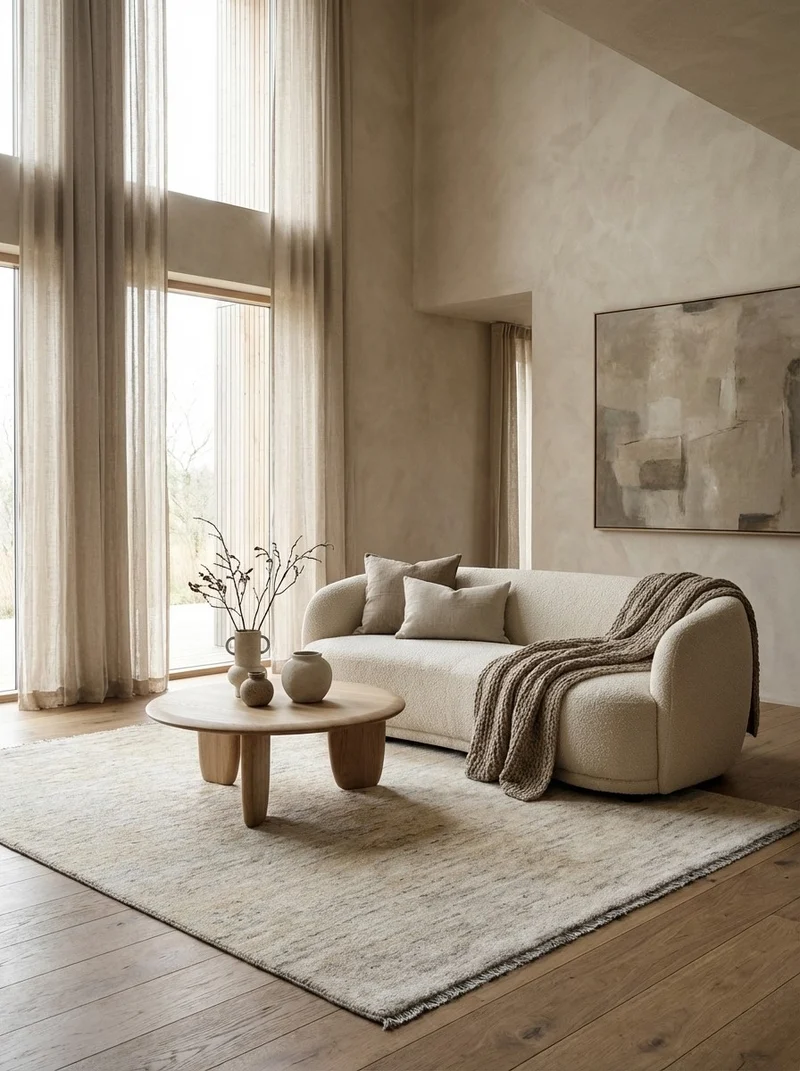 Gabbeh · Handgeknüpft – Beige, 195x154 cm