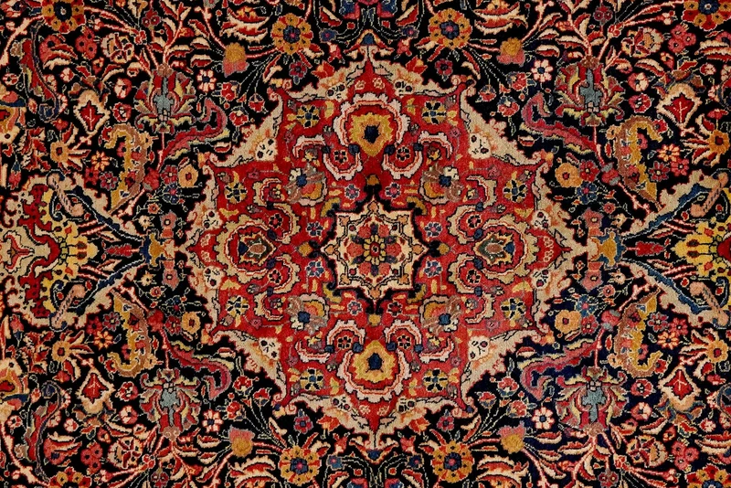 Khoy · Handgeknüpft – Blau, 198x144 cm