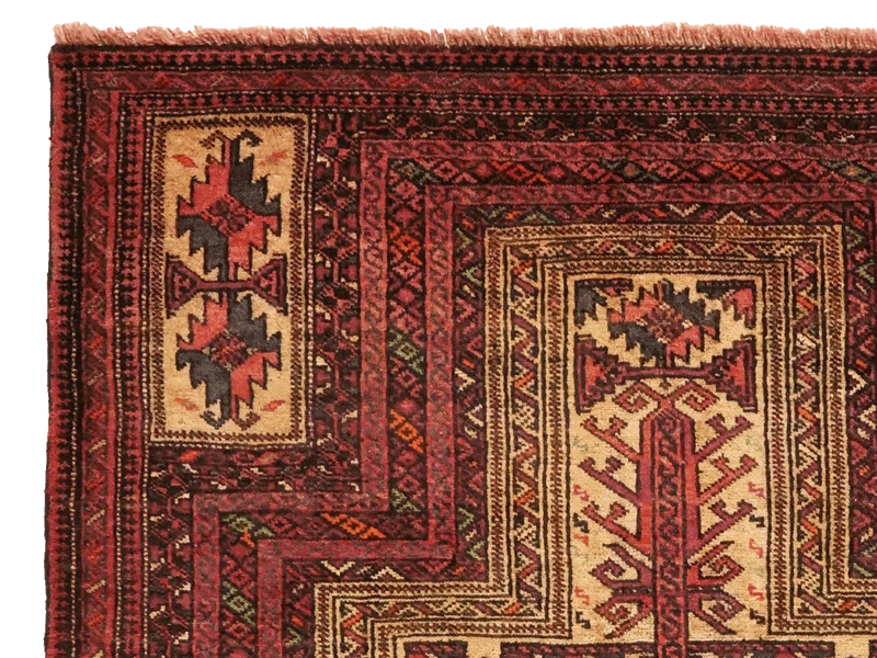 Belutch · Handgeknüpft – Bunt, 159x104 cm