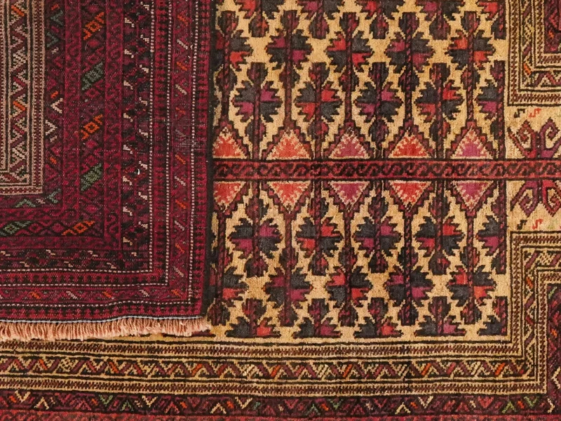 Belutch · Handgeknüpft – Bunt, 159x104 cm