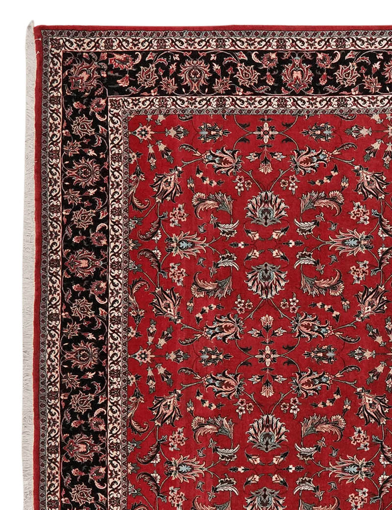 Bidjar · Handgeknüpft – Rot, 347x250 cm