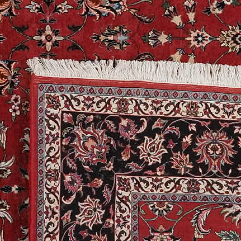 Bidjar · Handgeknüpft – Rot, 347x250 cm