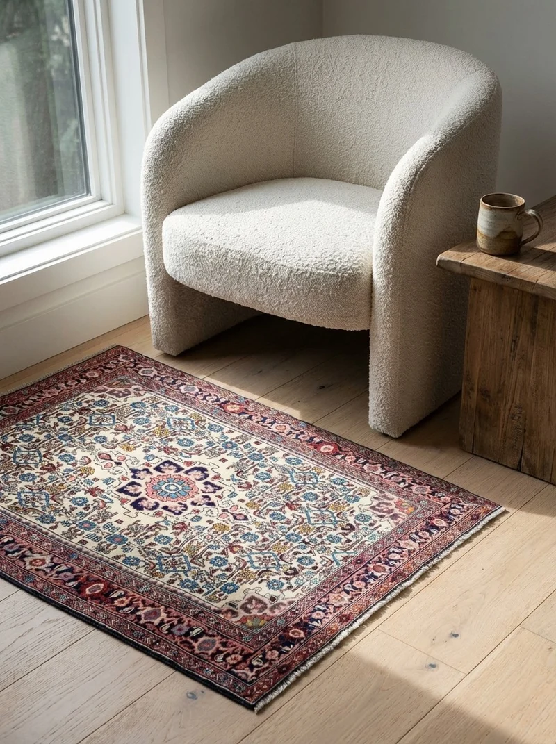 Heritage · Handgeknüpft – Beige, 162x110 cm