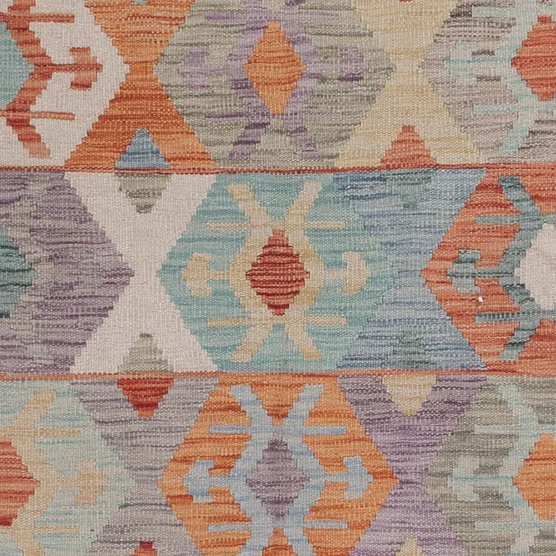 Kelim Maimene Teppich 168x239cm - mehrfarbig