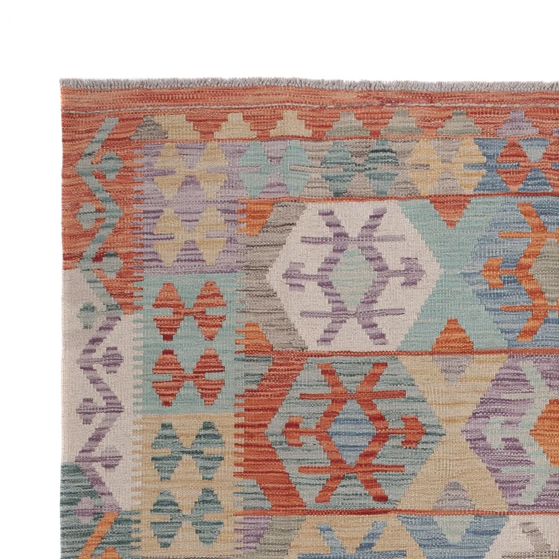 Kelim Maimene Teppich 168x239cm - mehrfarbig