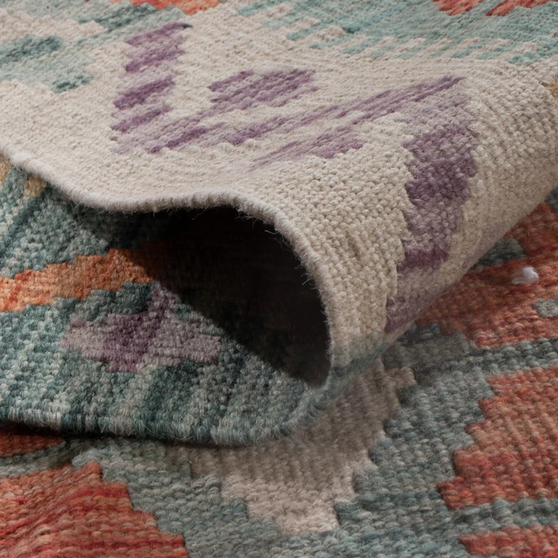Kelim Maimene Teppich 168x239cm - mehrfarbig