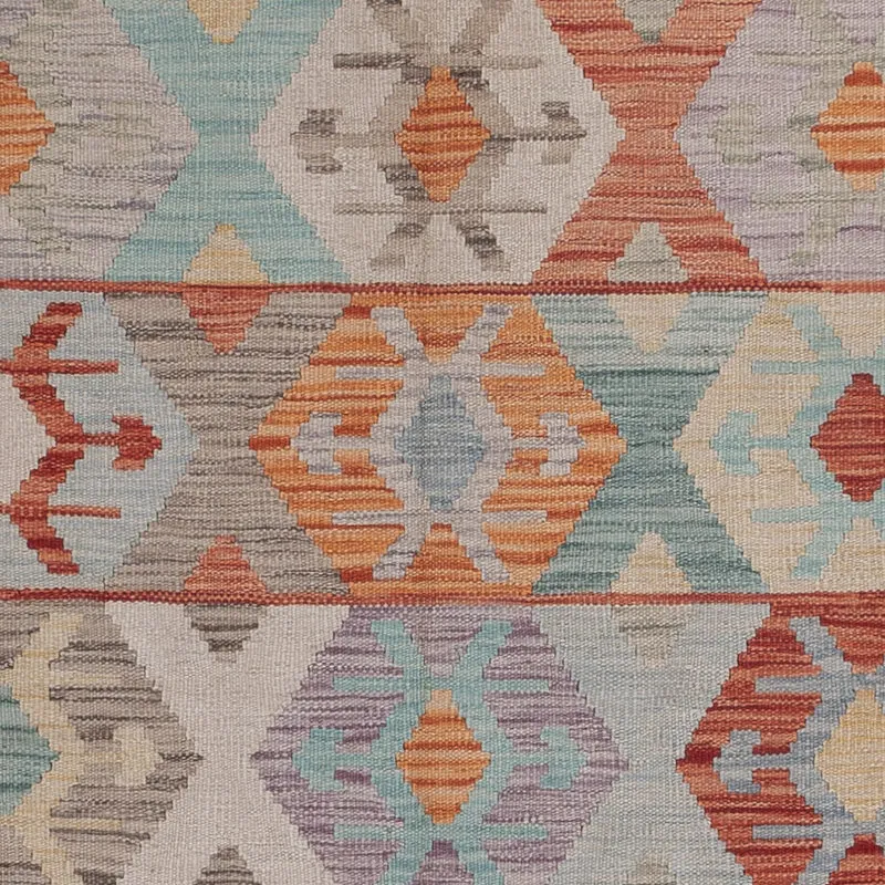 Kelim Maimene Teppich 173x236cm - mehrfarbig