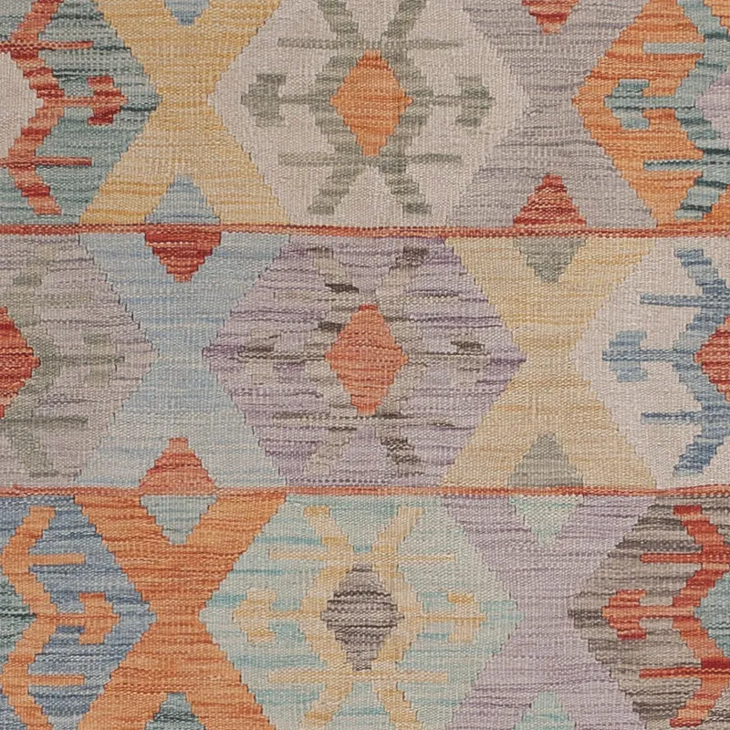 Kelim Maimene Teppich 168x235cm - mehrfarbig