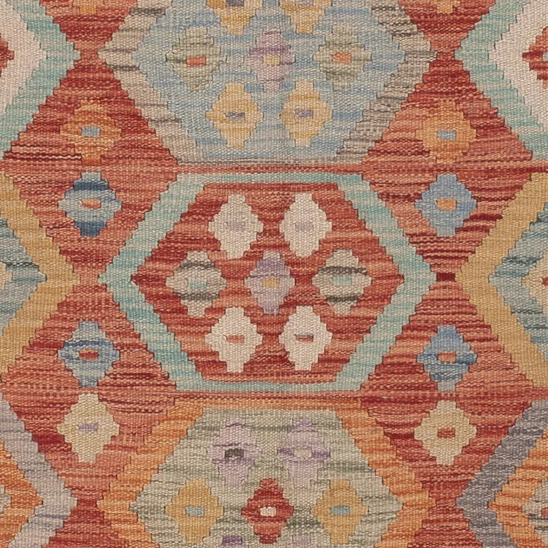 Kelim Maimene Teppich 168x236cm - mehrfarbig