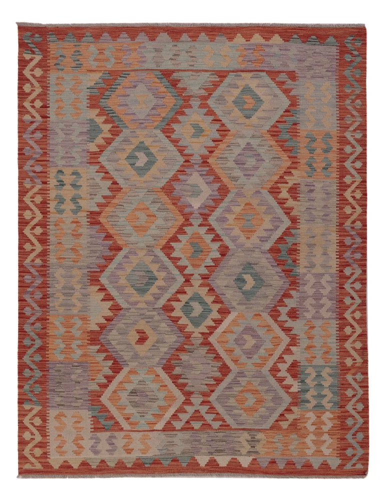 Kelim Maimene Teppich 149x196cm - mehrfarbig