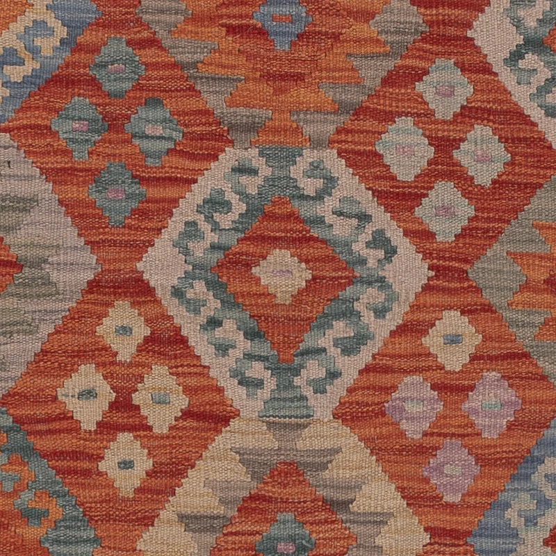 Kelim Maimene Teppich 151x198cm - mehrfarbig