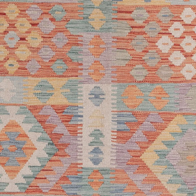 Kelim Maimene Teppich 181x240cm - mehrfarbig