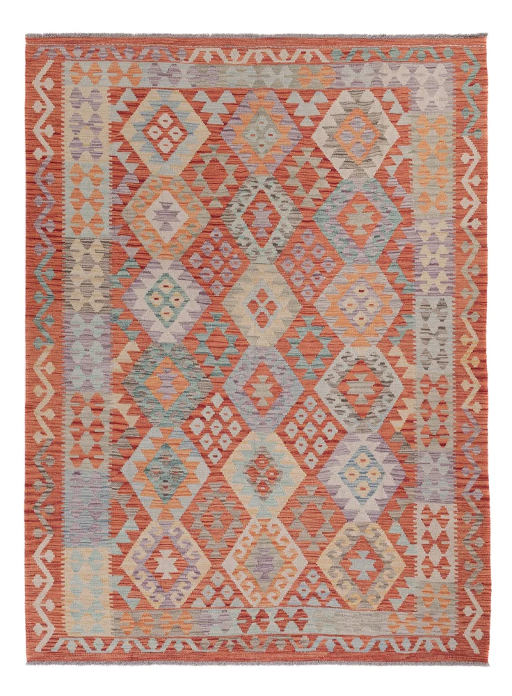 Kelim Maimene Teppich 178x243cm - mehrfarbig