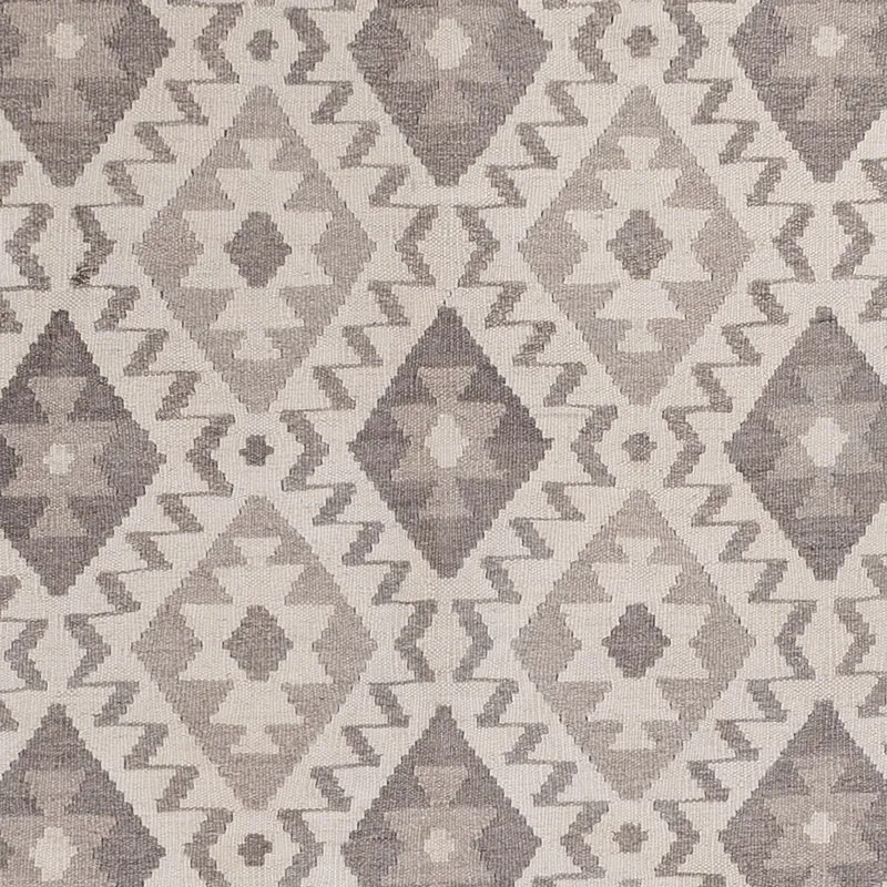 Kelim Maimene Teppich 179x240cm - hellgrau