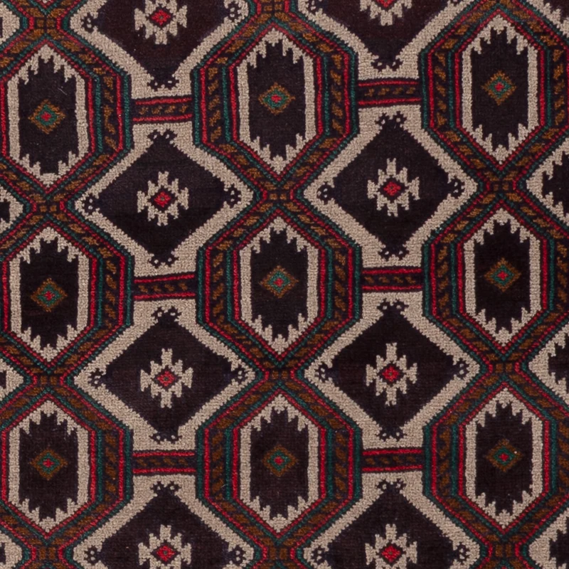 Belutsch Teppich - 90 x 140 cm - mehrfarbig