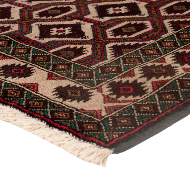 Belutsch Teppich - 90 x 140 cm - mehrfarbig