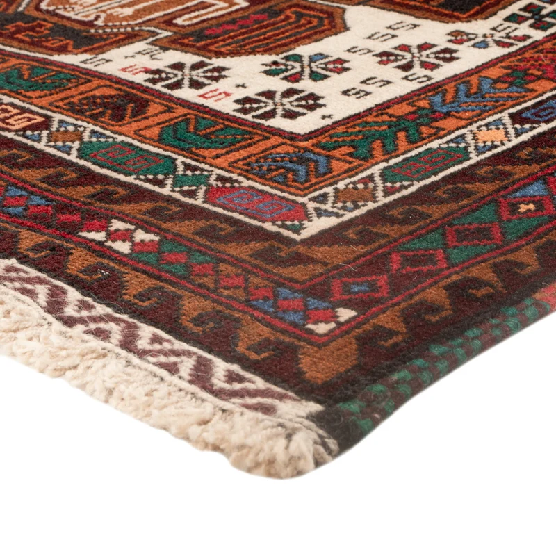 Belutsch Teppich - 90 x 140 cm - creme