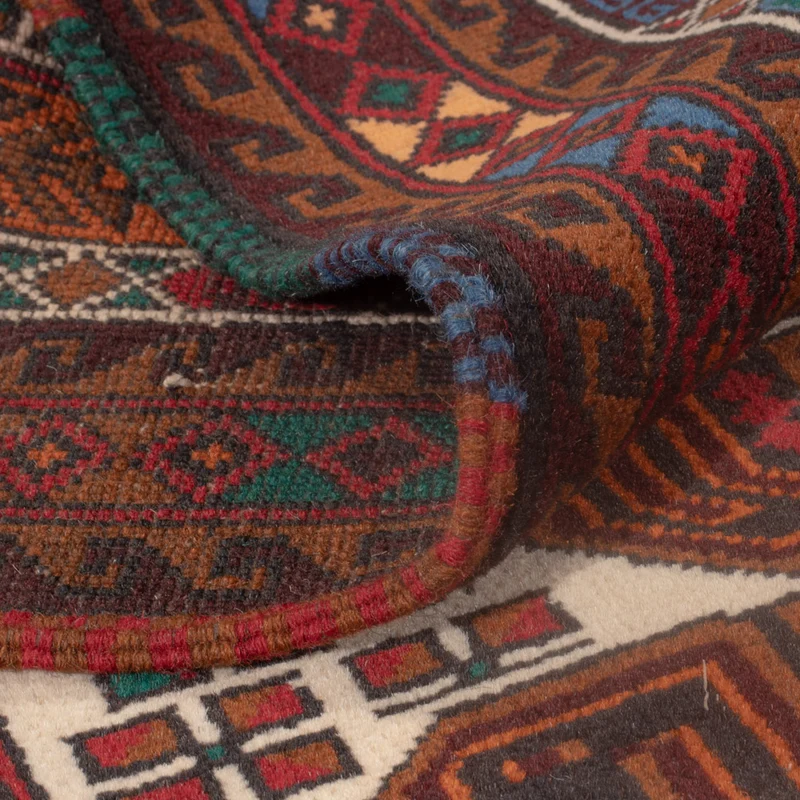 Belutsch Teppich - 90 x 140 cm - creme