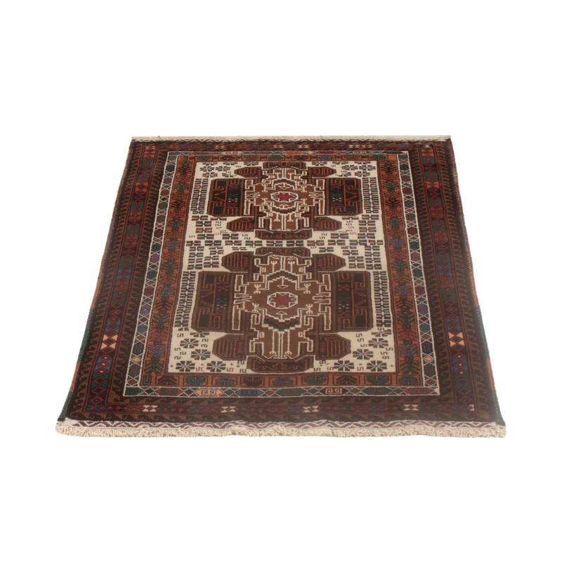 Belutsch Teppich - 90 x 140 cm - creme