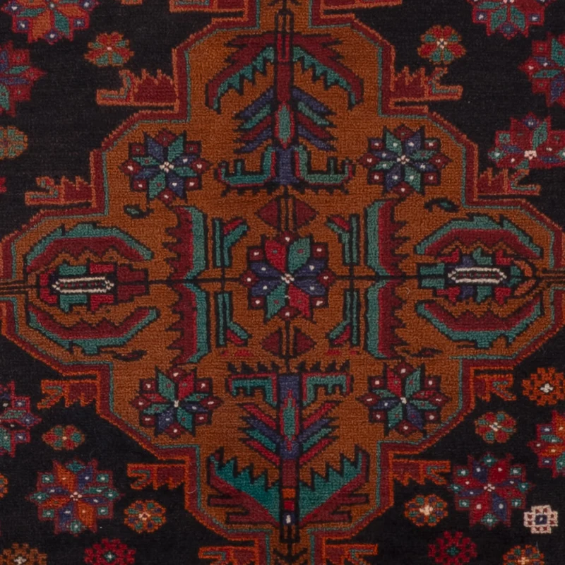 Belutsch Teppich - 90 x 140 cm - mehrfarbig