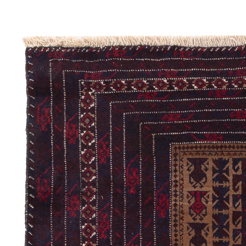 Belutsch Teppich - 90 x 155 cm - mehrfarbig