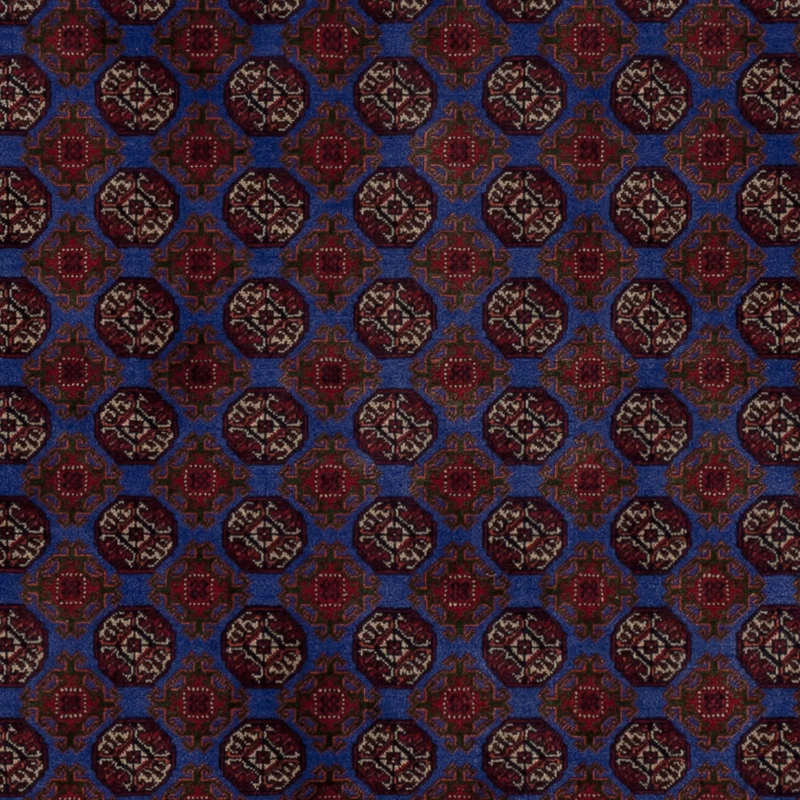 Afghan Teppich 151x195cm - Orientteppich - blau