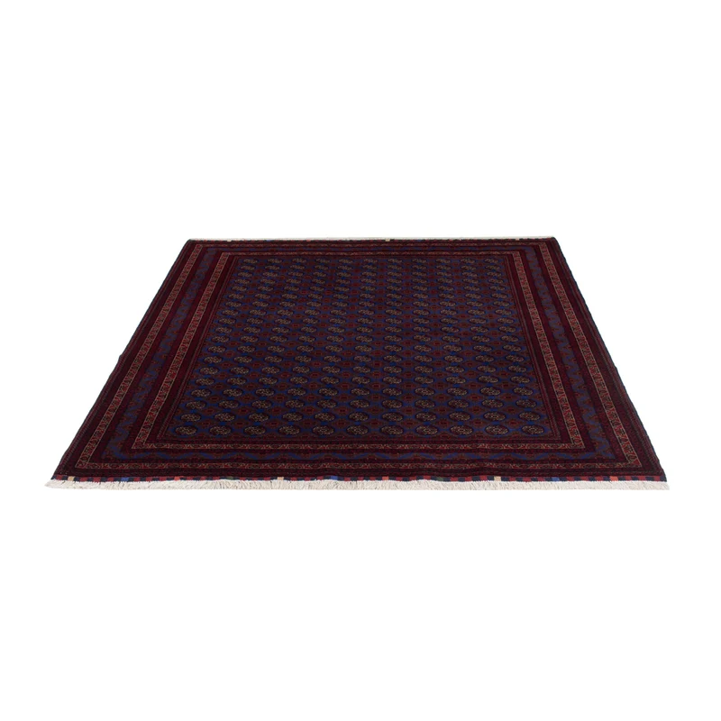 Afghan Teppich 151x195cm - Orientteppich - blau