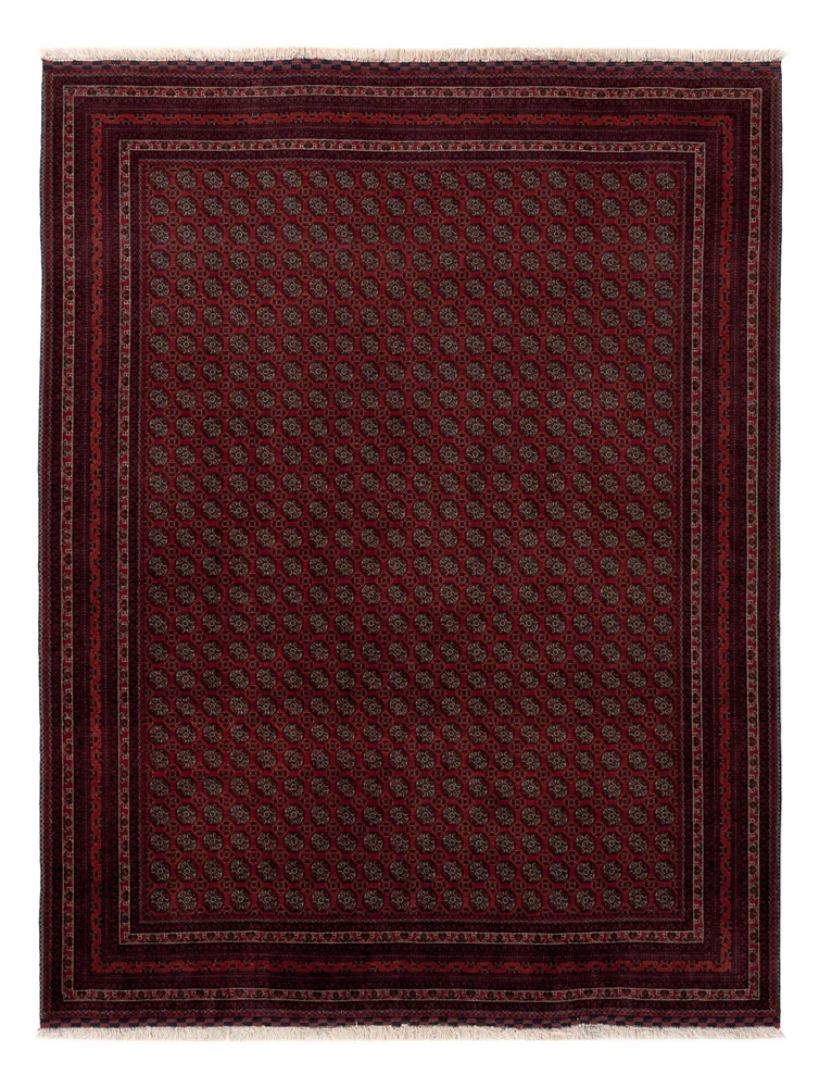 Afghan Teppich 150x196cm - Orientteppich - rot
