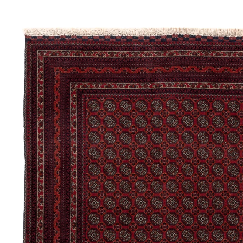 Afghan Teppich 150x196cm - Orientteppich - rot