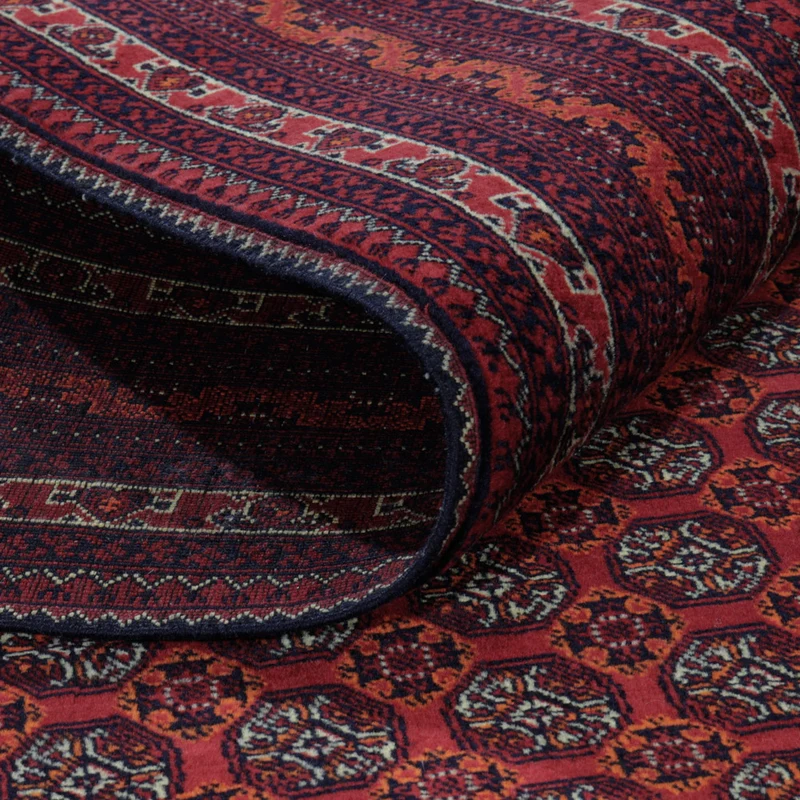 Afghan Teppich 150x196cm - Orientteppich - rot