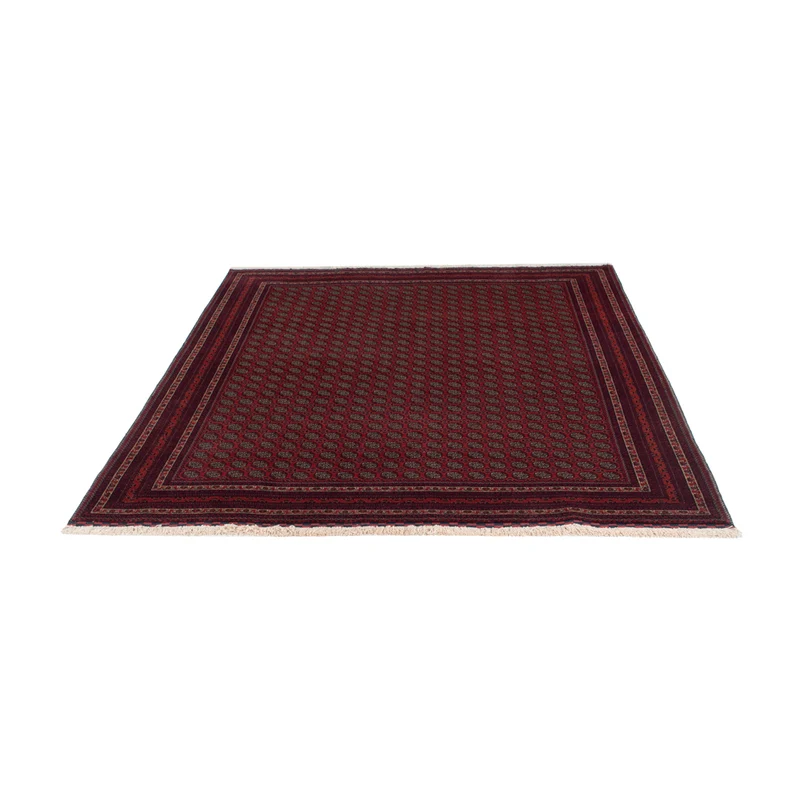Afghan Teppich 150x196cm - Orientteppich - rot
