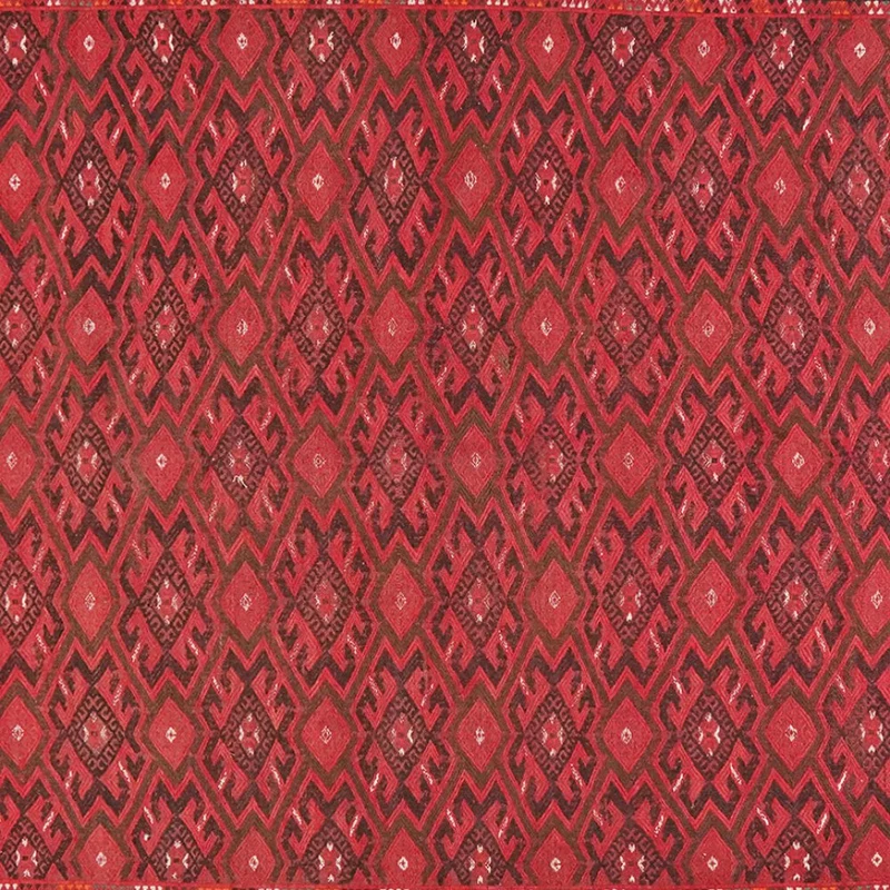 Kelim Kordi · Handgewebt – Rot, 307x180 cm