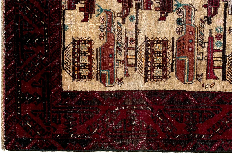 Heritage · Handgeknüpft – Beige, 192x103 cm