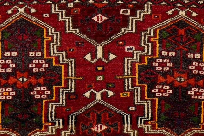 Turkman · Handgeknüpft – Rot, 44x104 cm
