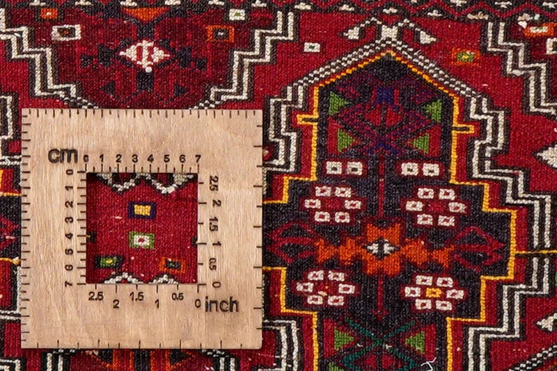 Turkman · Handgeknüpft – Rot, 44x104 cm
