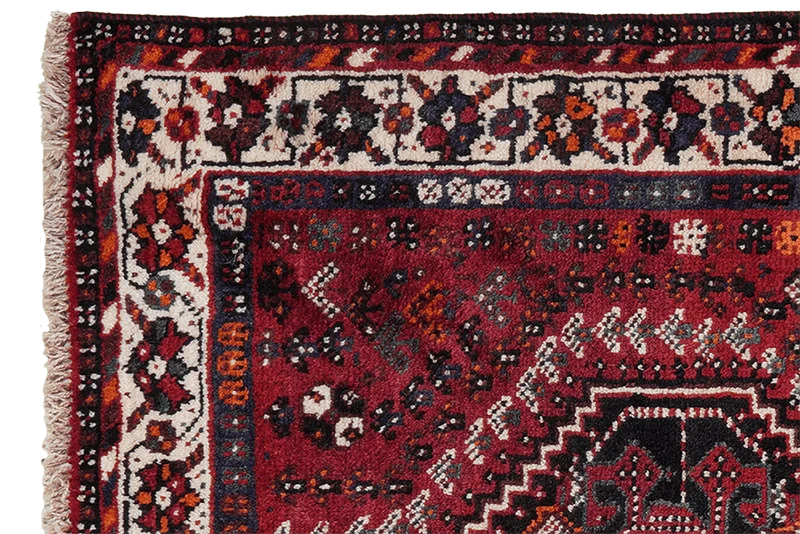 Gashgai · Handgeknüpft – Rot, 151x107 cm