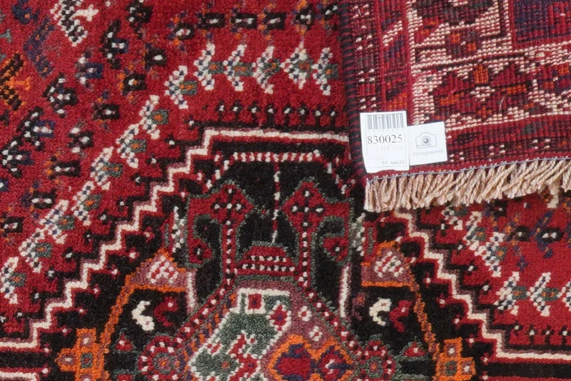 Gashgai · Handgeknüpft – Rot, 151x107 cm